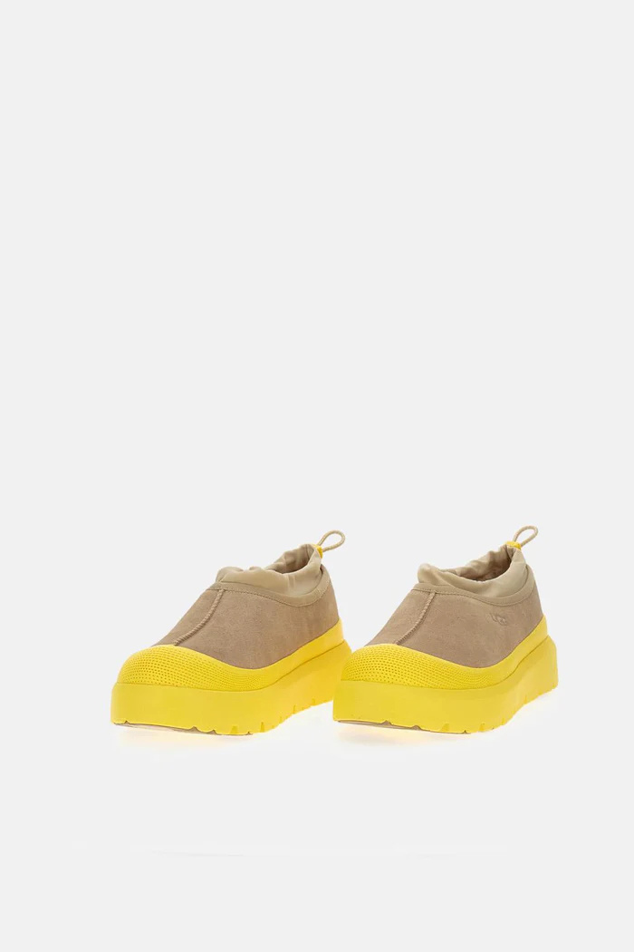 Ugg Suede Platform Slip-on Sneakers In Multi