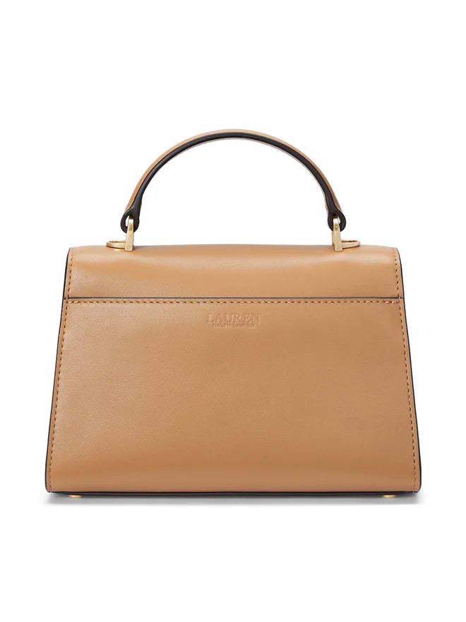 Polo Ralph Lauren Flip Shoulder Bag In Nude