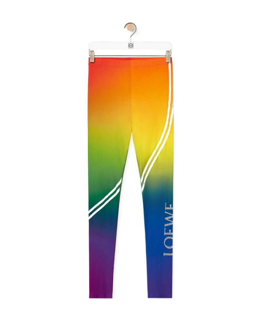 Loewe Rainbow Leggings In Multicolor