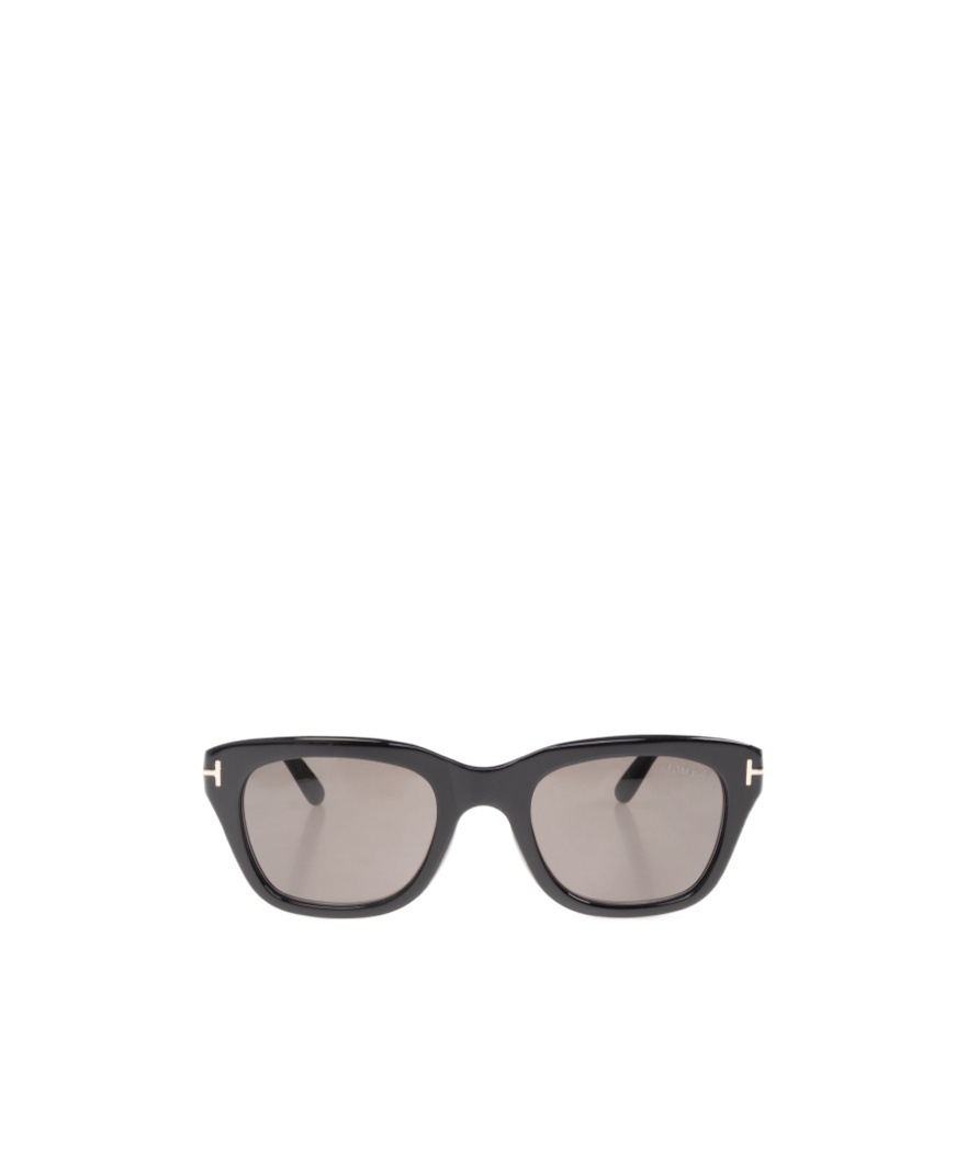 Tom Ford Logo Sunglasses In Black