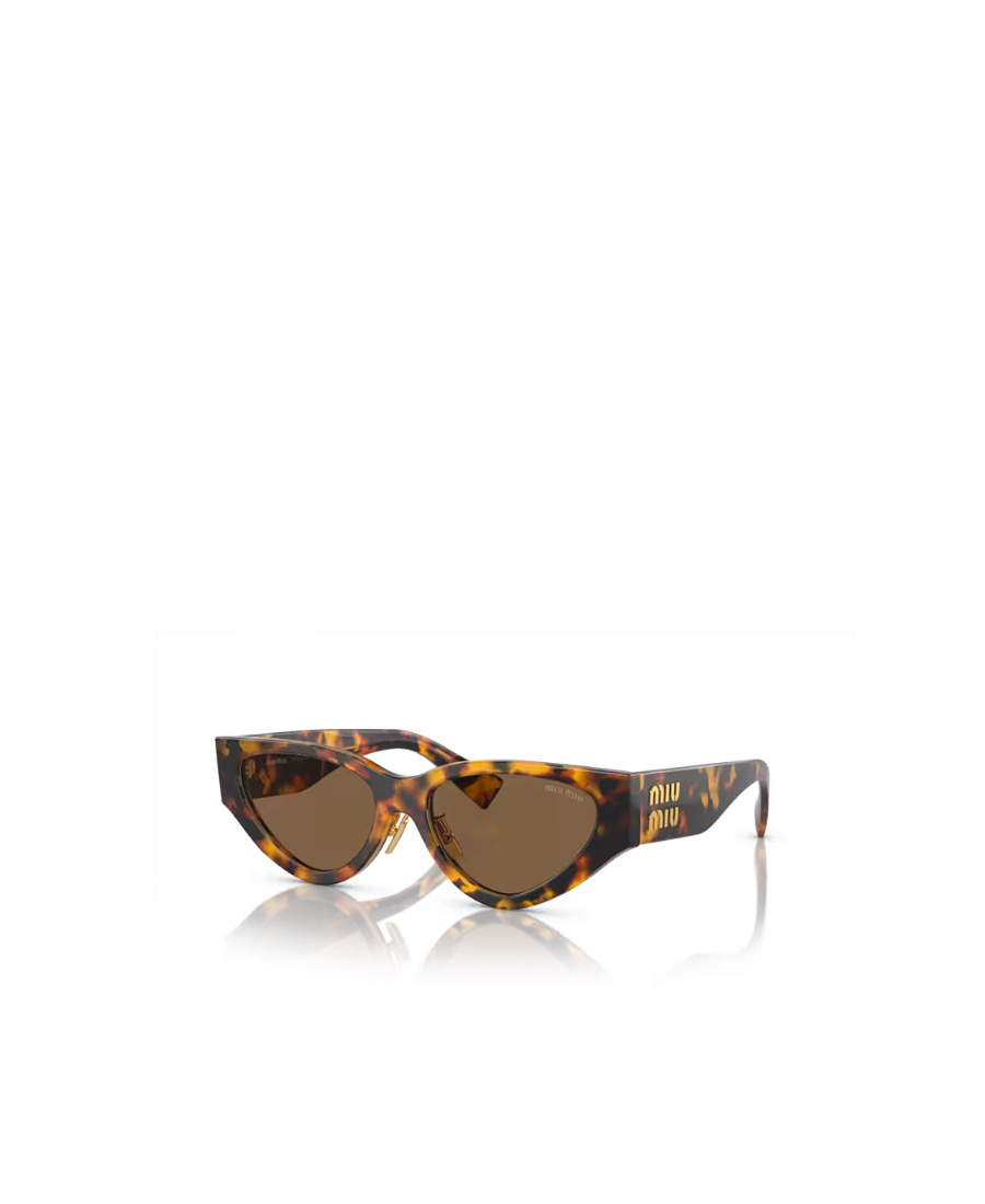 Miu Miu Havana Cat-eye Frame Sunglasses In Brown