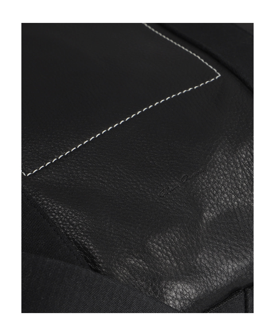 Rick Owens Mini Trolley Tote Bag In Black