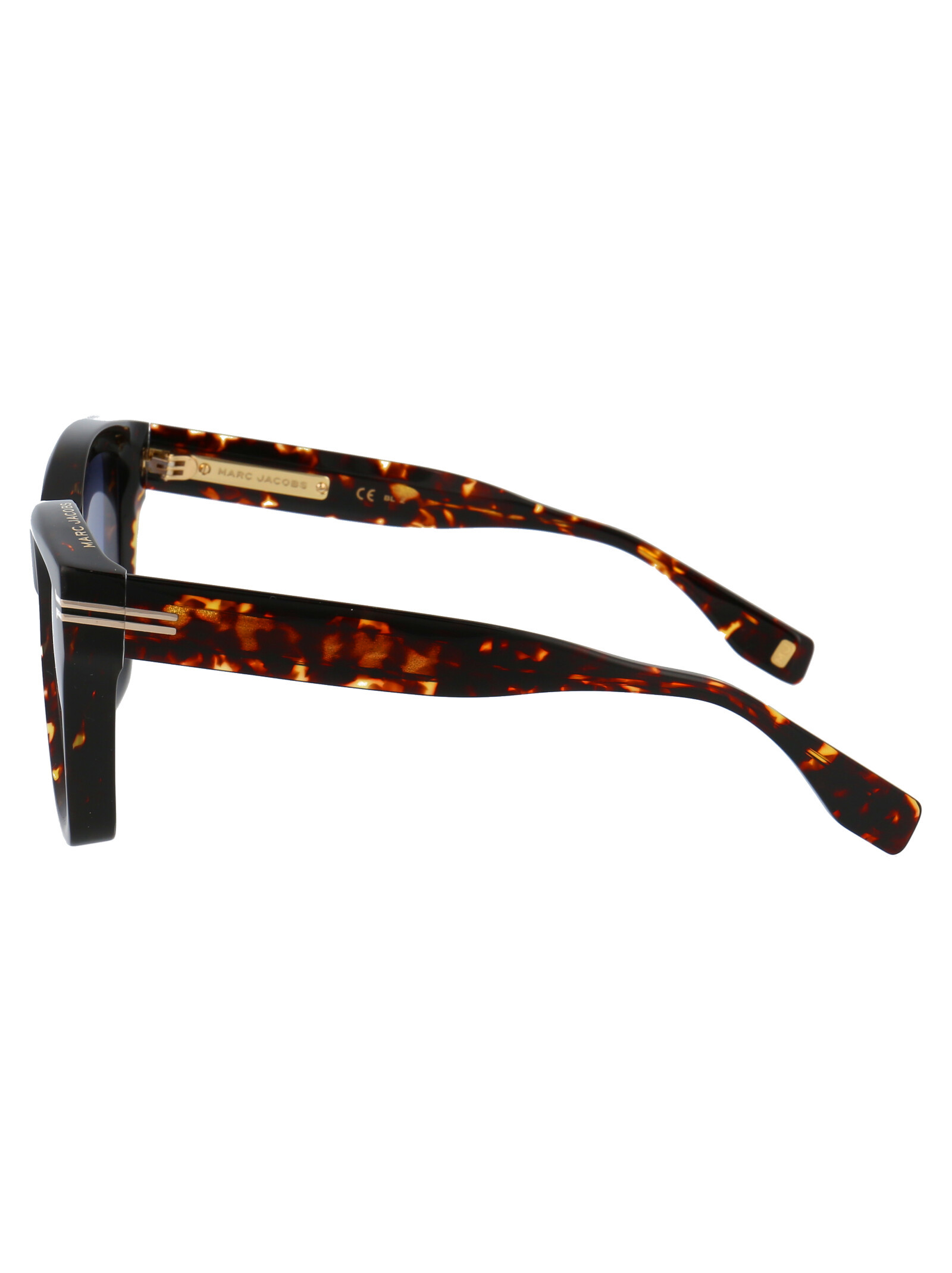 Marc Jacobs Tortoiseshell Square-frame Sunglasses