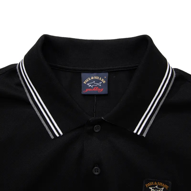 PAUL & SHARK LOGO DETAILS POLO SHIRT