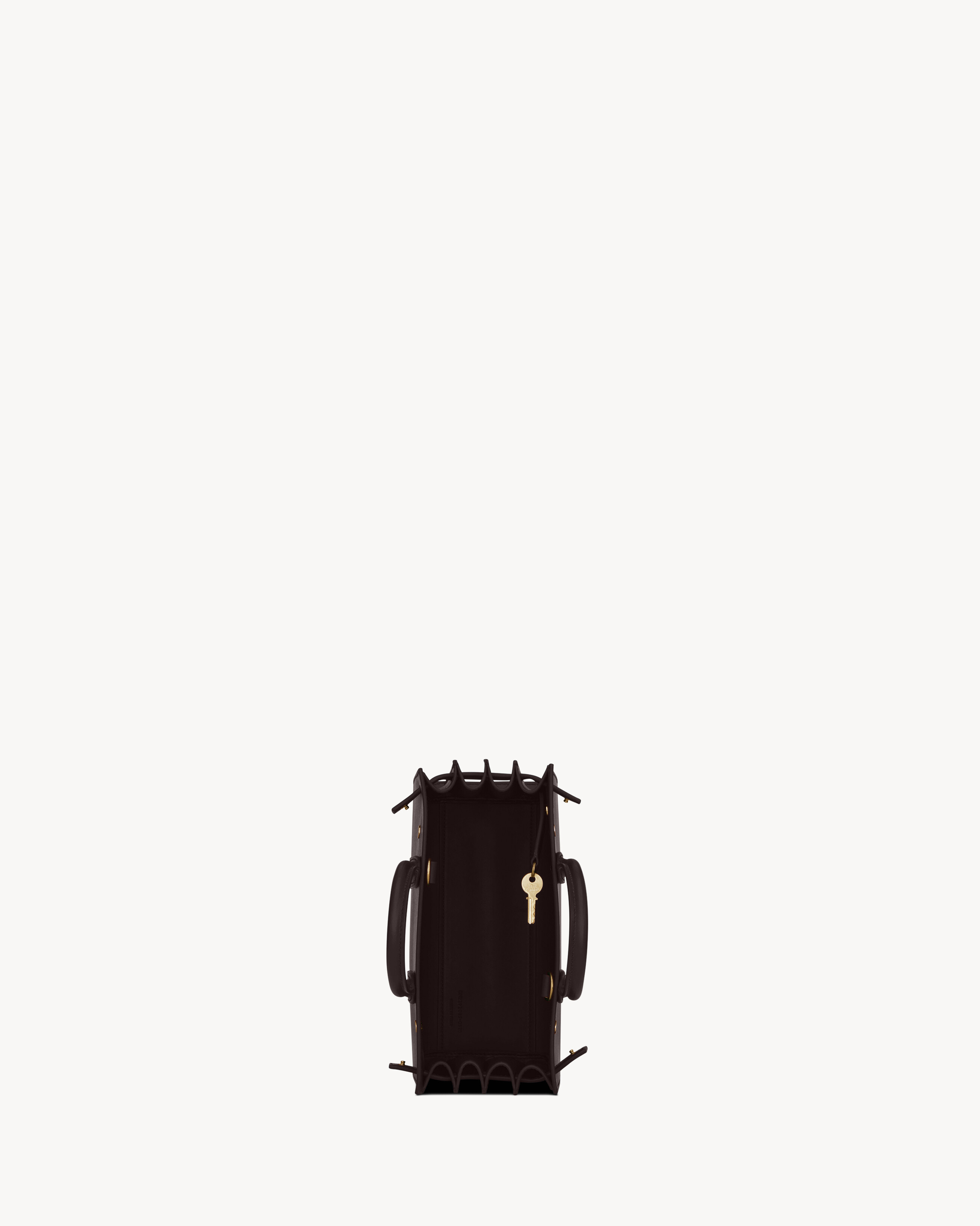 Saint Laurent Sac De Jour In Smooth Leather  Nano In Black