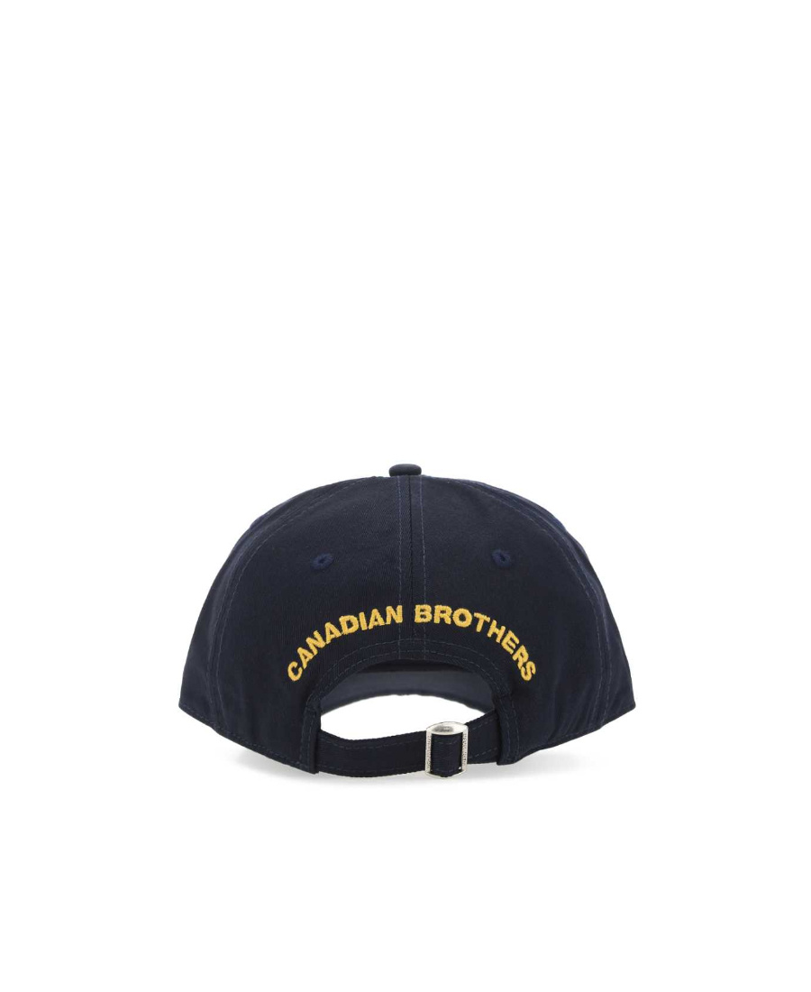 Shop Dsquared2 Logo-patch Baseball Cap In Black