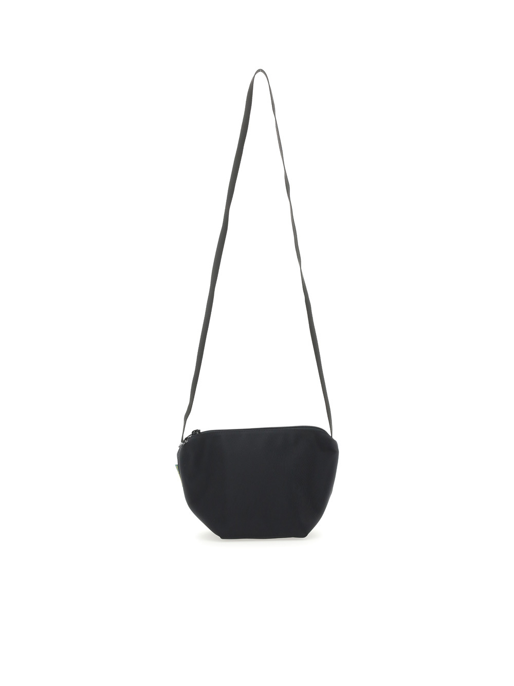 Herve Chapelier Zippered Shoulder Bag In Black