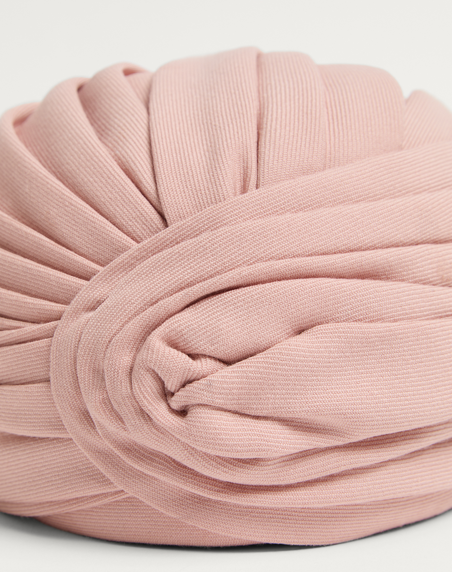 Valentino Rigid Wool-blend Turban In Nude