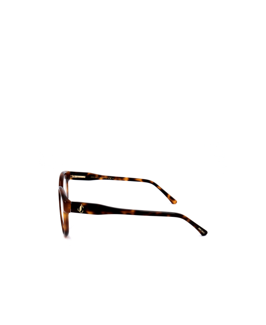 JIMMY CHOO JIMMY CHOO EYEWEAR ROUND FRAME GLASSES 