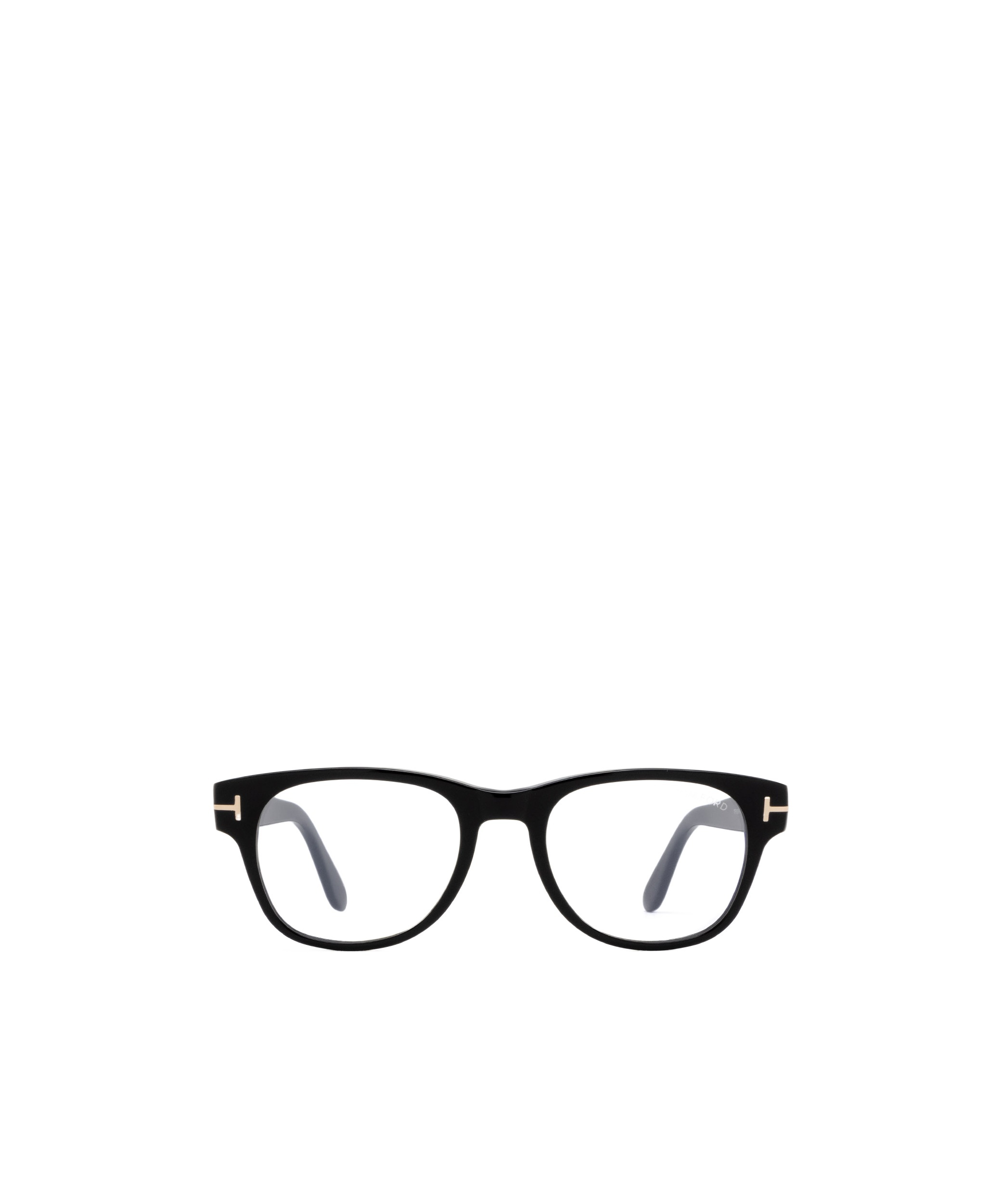 Tom Ford Eyewear Round-frame Glasses In Black