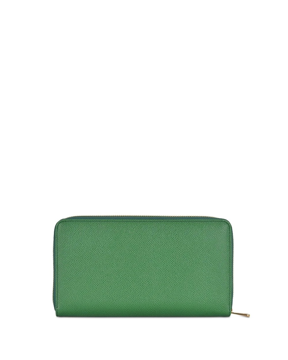 Dolce & Gabbana Logo Details Wallet In Green