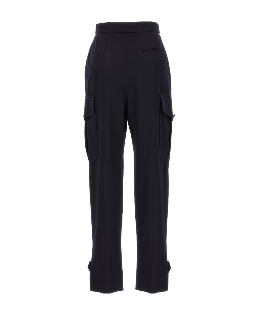 Alexander Mcqueen Military Trousers In Black
