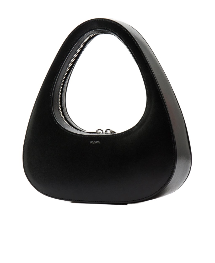 Shop Coperni Logo Handbag In Black