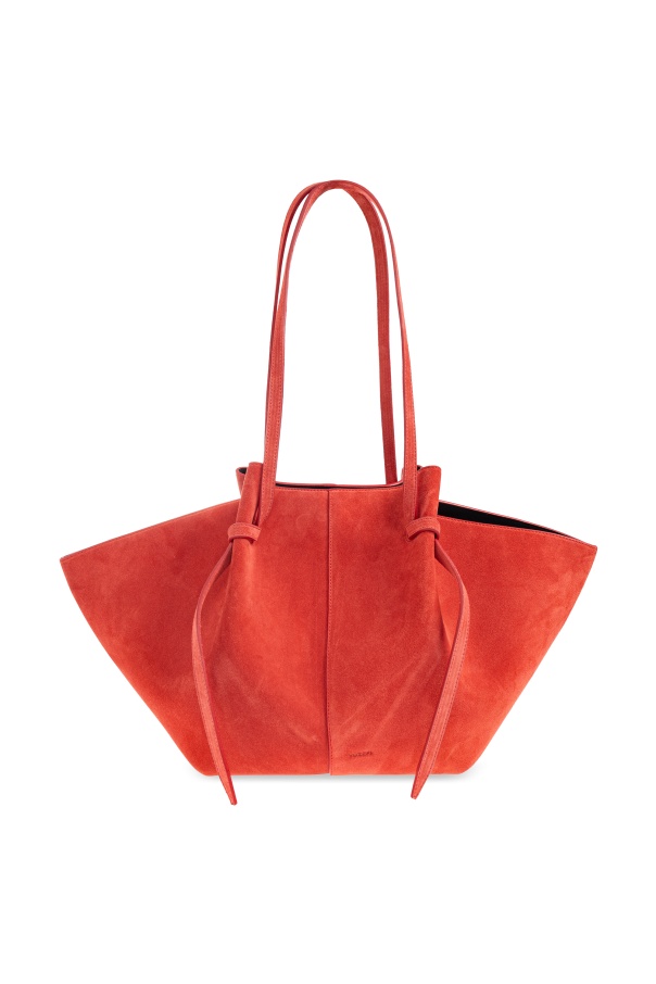 Yuzefi Double Handle Shoulder Bag In Red