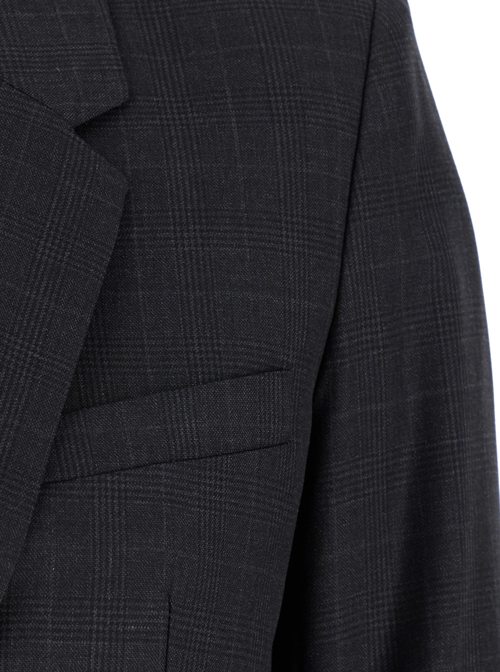 Isabel Marant 'lesandre' Grey Single-breasted Jacket With Notched Revers In Fabric Woman In Black