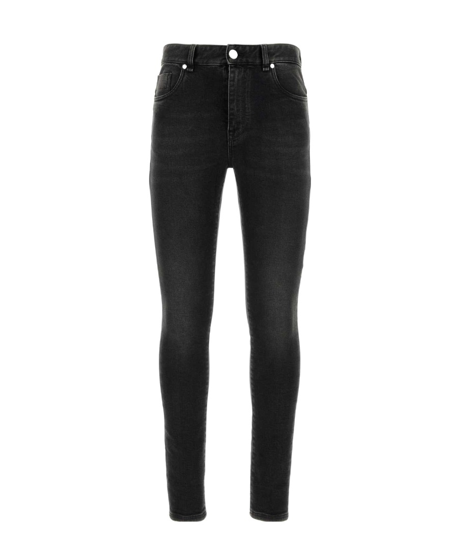 Fendi Denim Jeans In Black