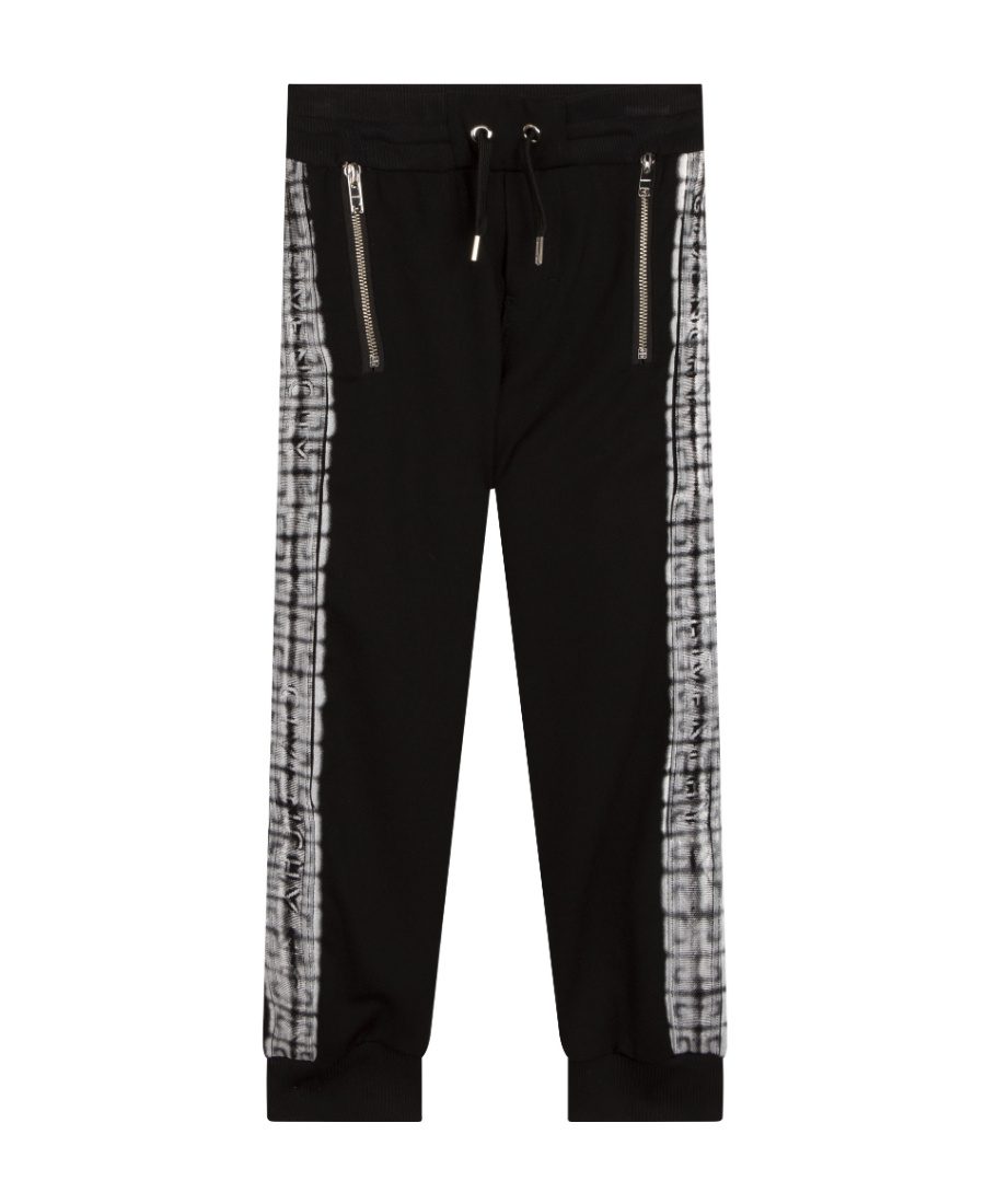 Givenchy Logo-tape Detail Sweatpants In Black