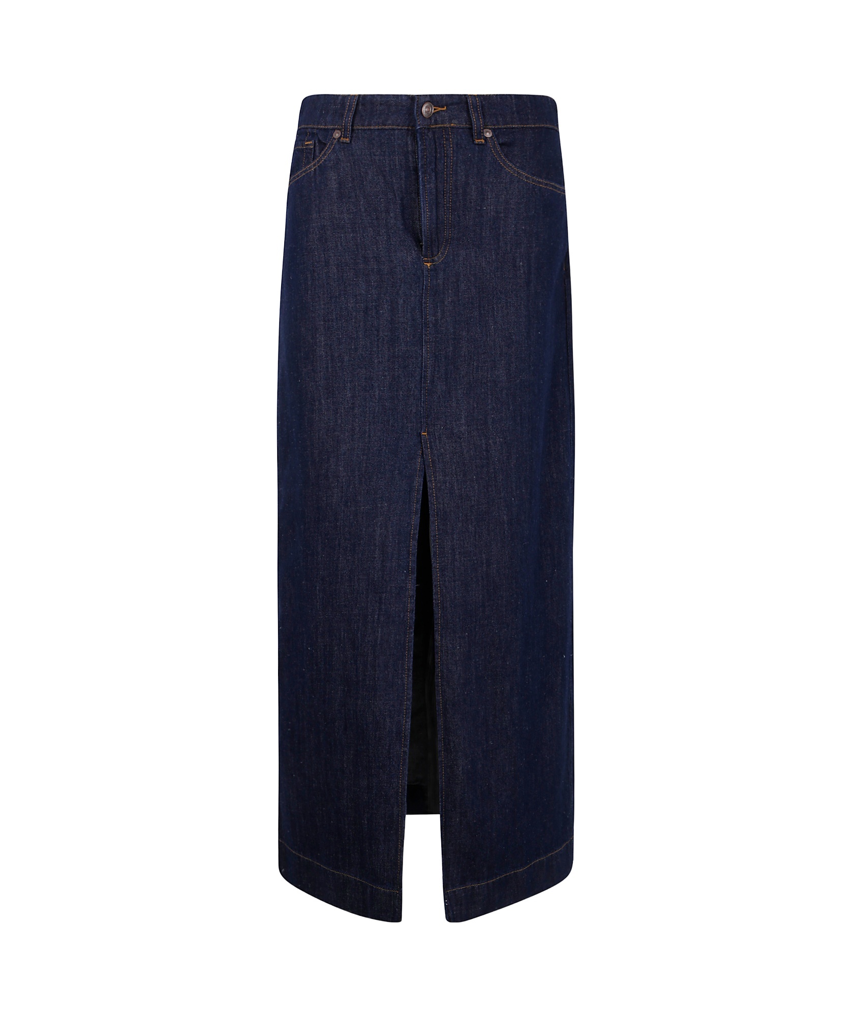 7 FOR ALL MANKIND DENIM MAXI SKIRT