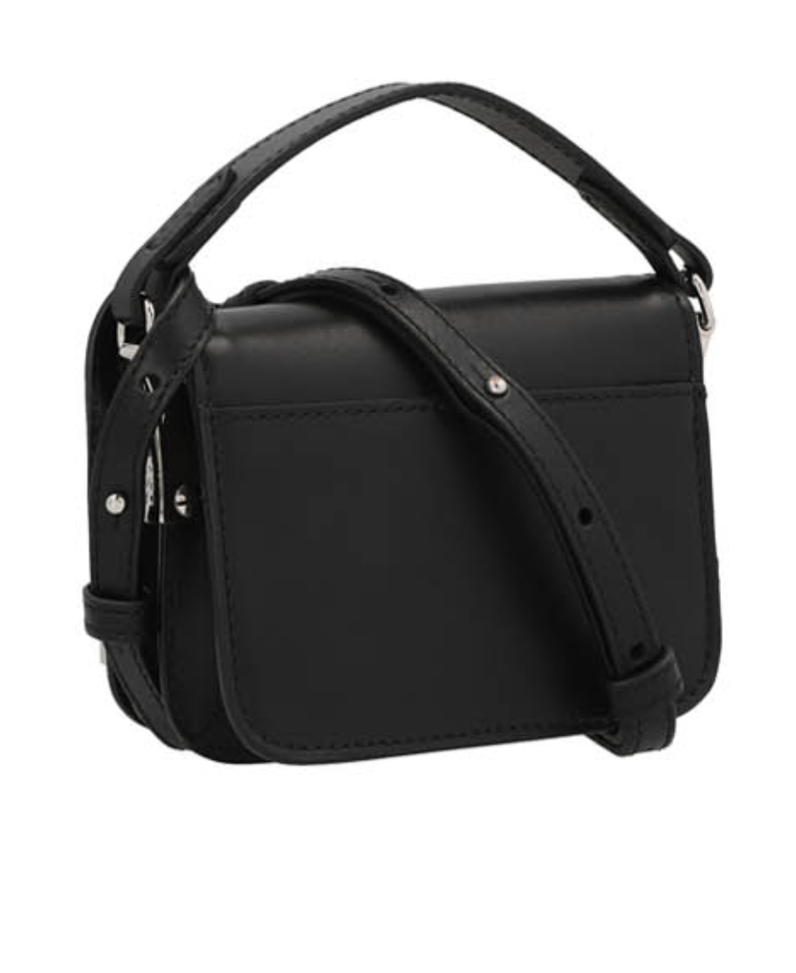 Dsquared2 Logo-plaque Mini Bag In Black