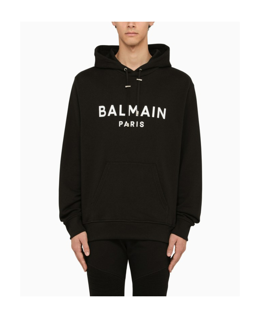 Balmain Sweaters In Black