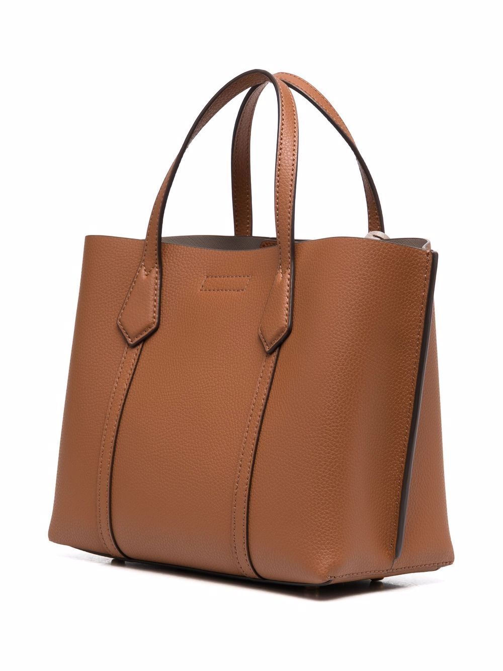 Tory Burch Perry Top-handle Tote In Brown