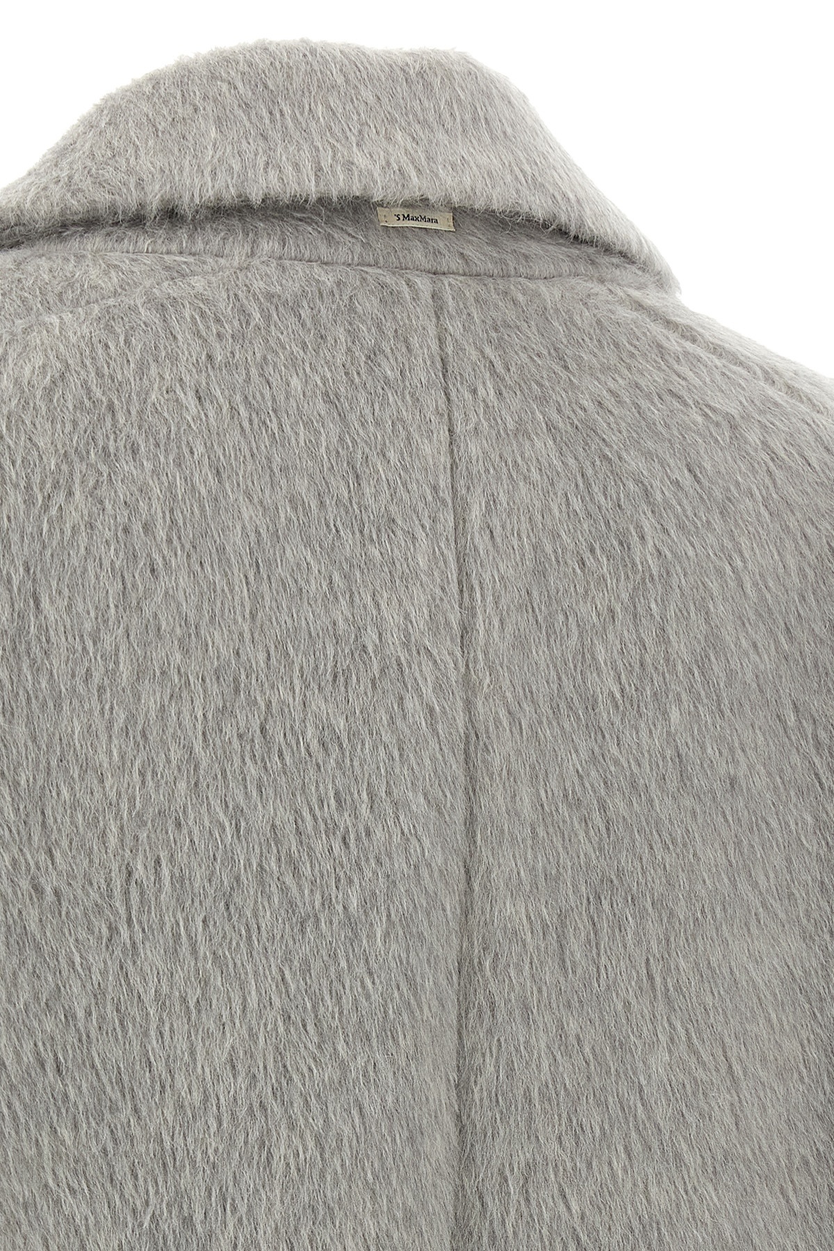 Max Mara Long-sleeved Coat In Gray