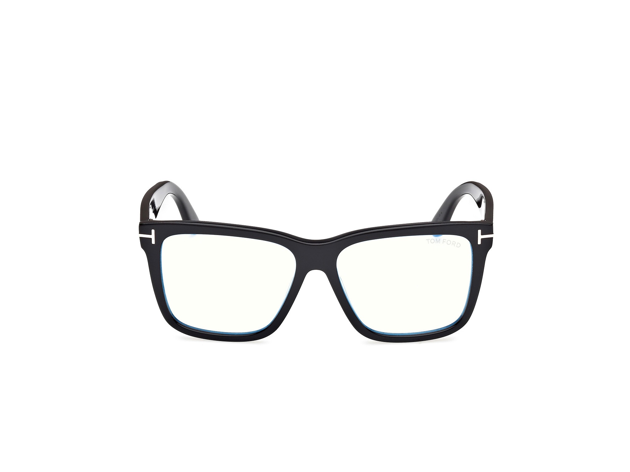 Tom Ford Clip-on Sunglasses In Black