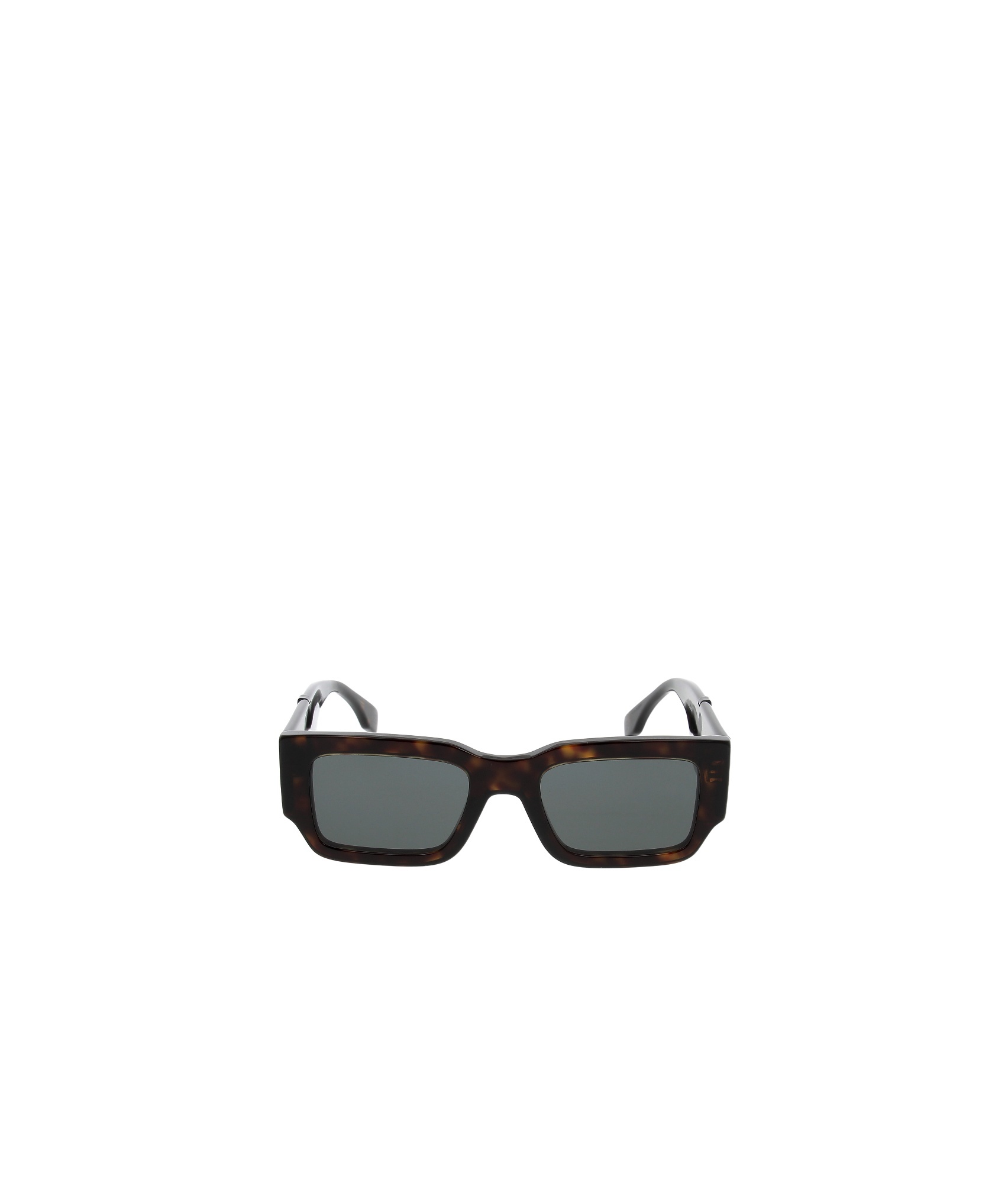 Fendi Eyewear Rectangle Frame Sunglasses In Gray