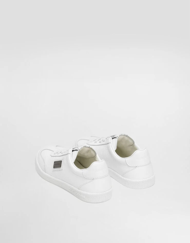 Dolce & Gabbana Dg Original Calfskin Sneakers In White