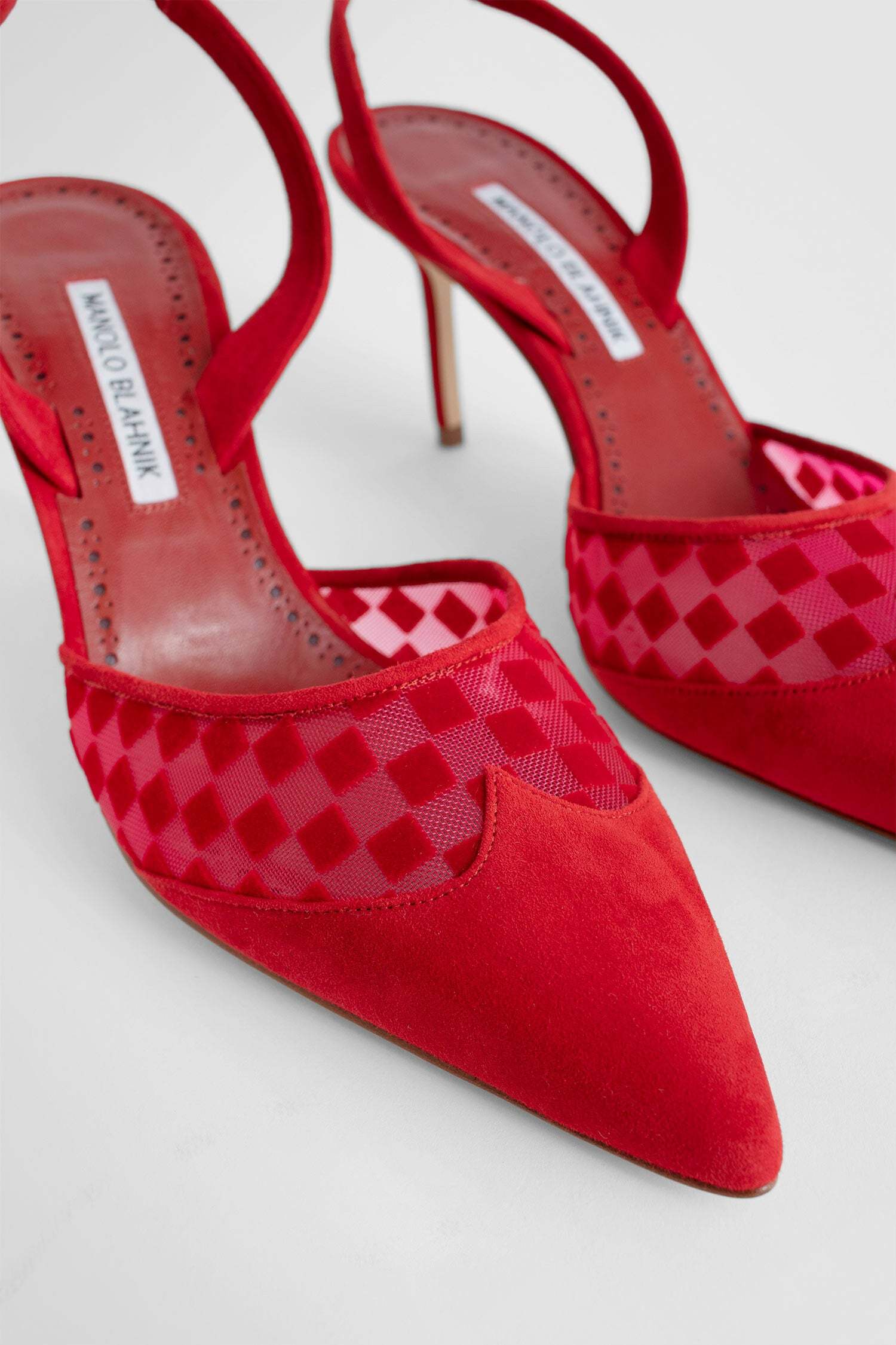 Manolo Blahnik Pumps In Red