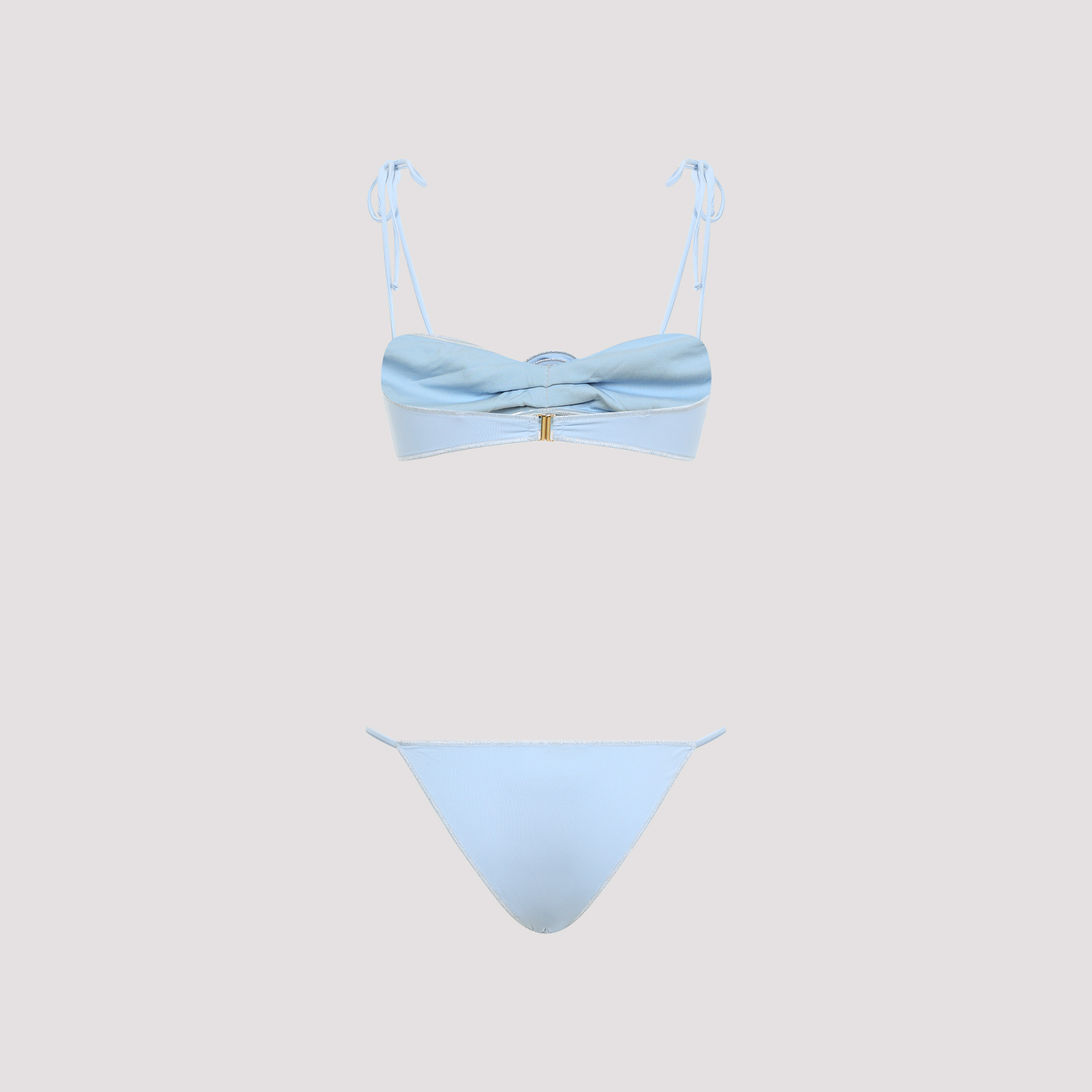 La Reveche Light Blue Bikini With Adjustable Straps