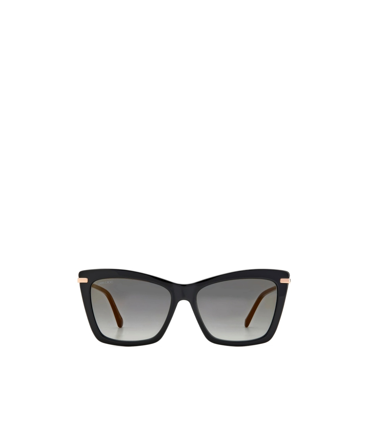 Jimmy Choo Eyewear Butterfly Frame Sunglasses In Gray