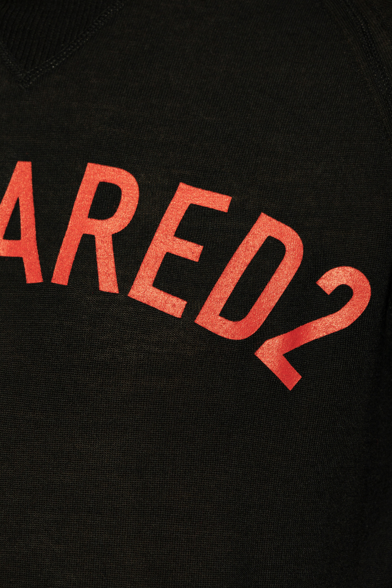 Dsquared2 Logo-print Sweater In Black