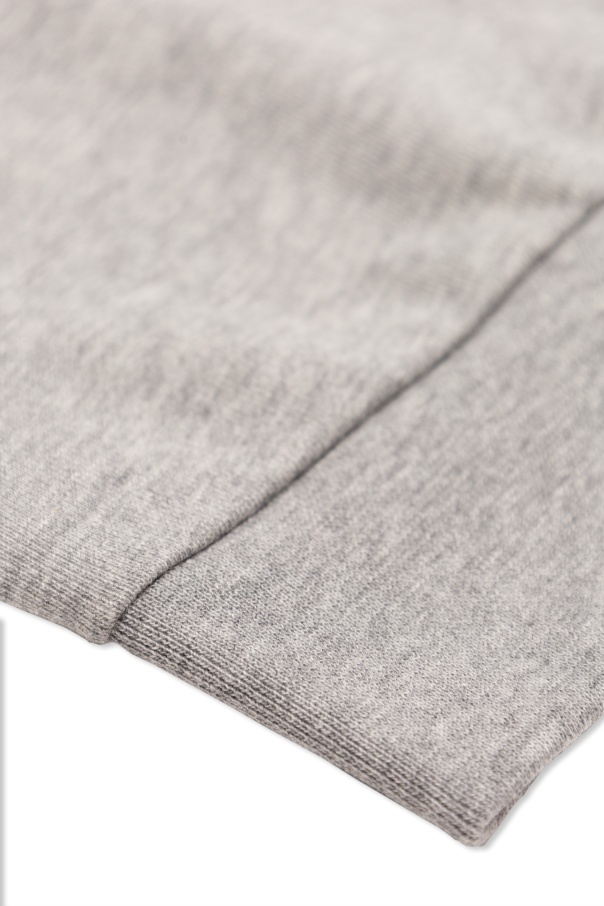 Versace Long-sleeved Hooded Hoodie In White