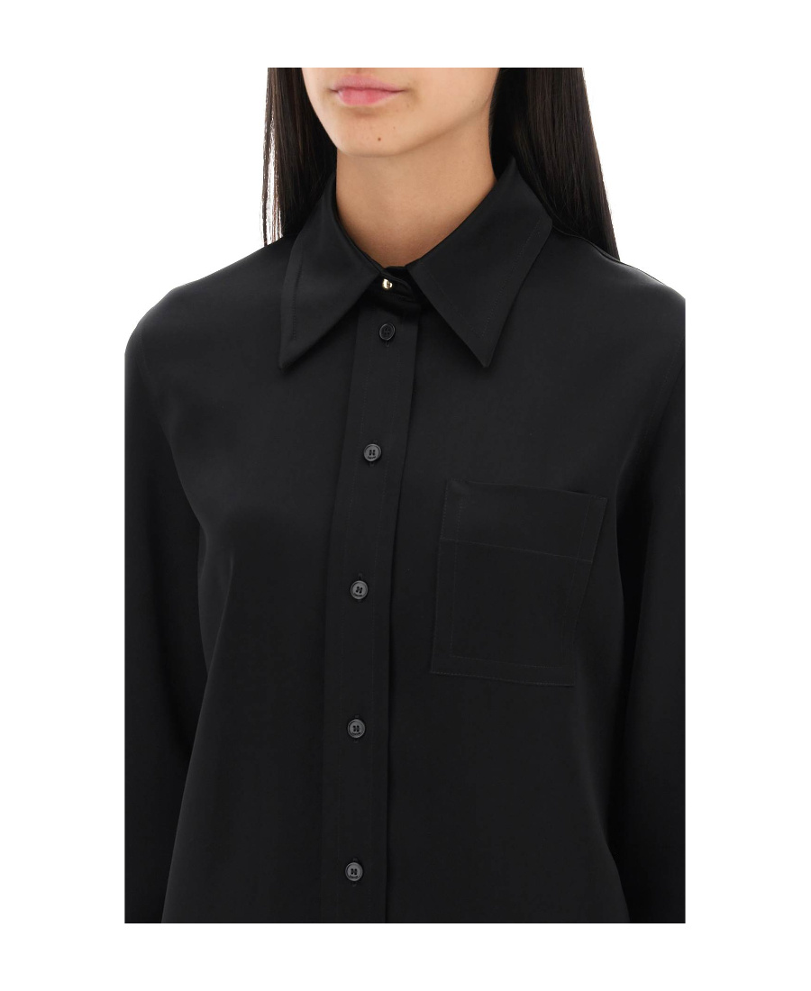 Lanvin Women Crepe De Chine Shirt In Black