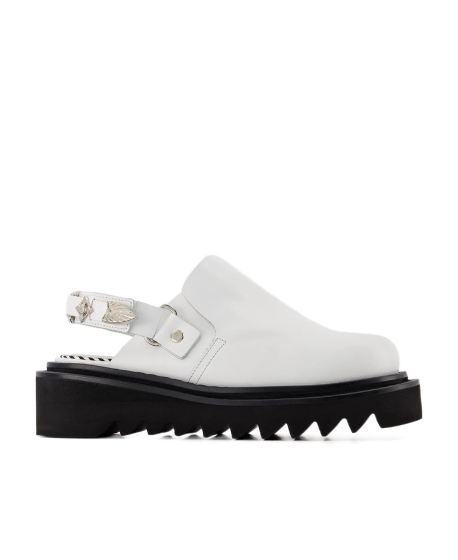 Toga Aj1239 Mules - White - Leather In White