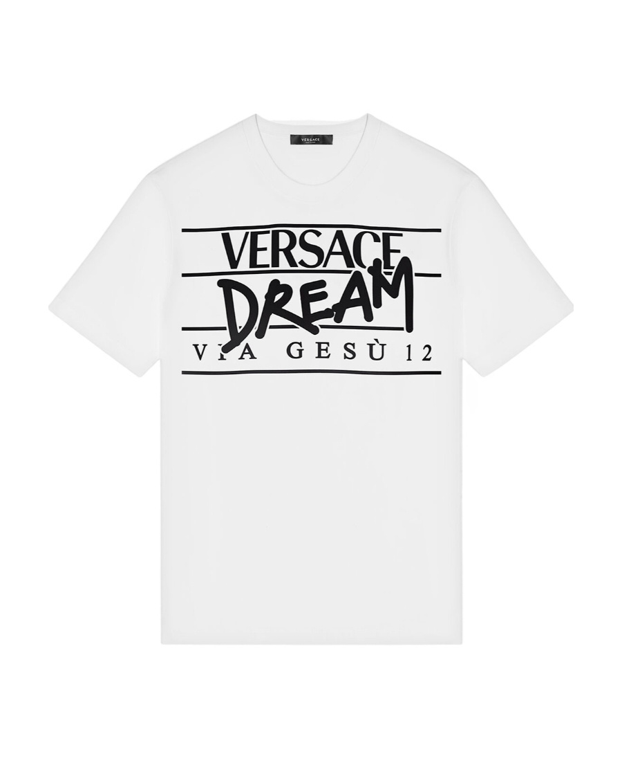 Versace Short-sleeved T-shirt In White