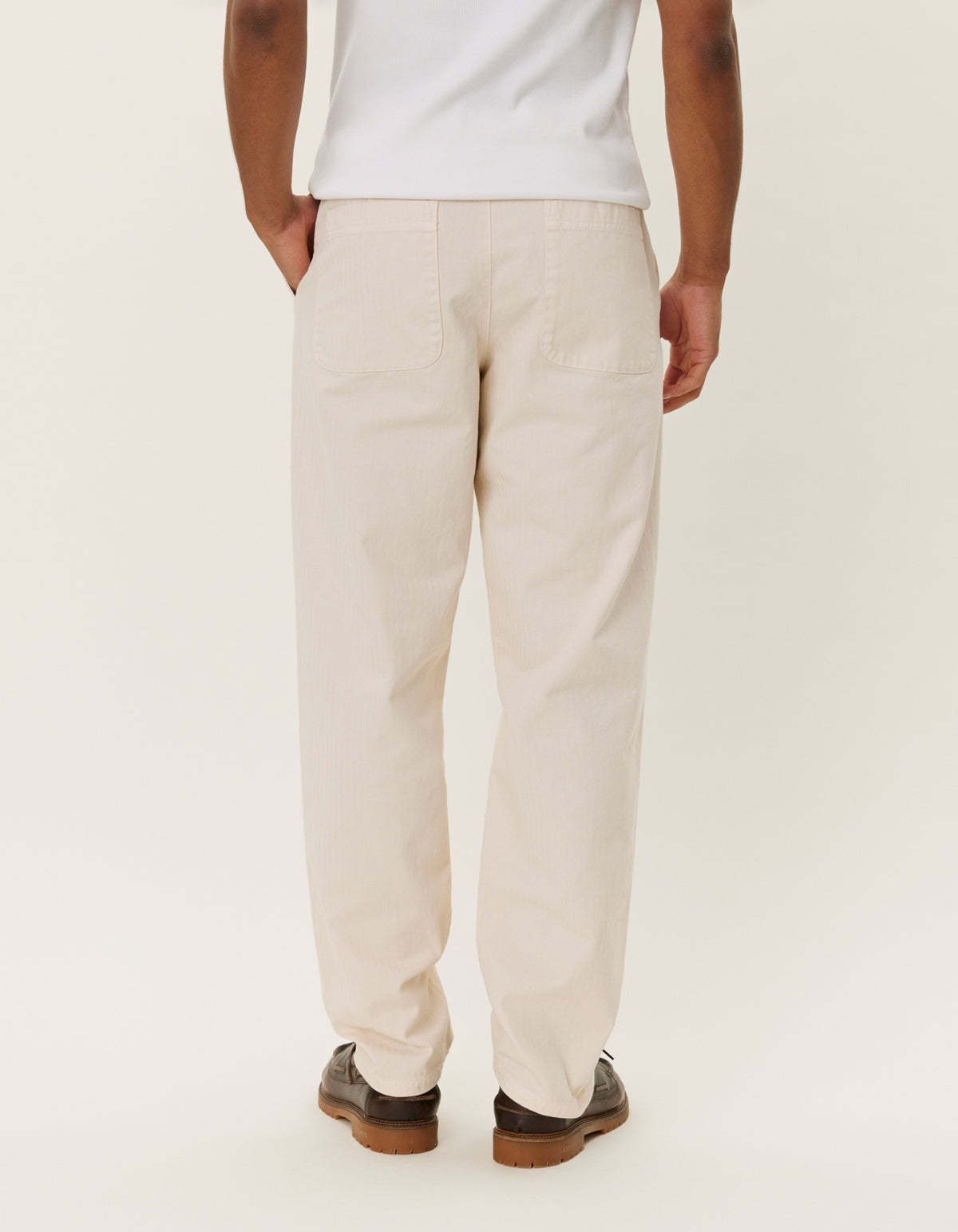 Les Deux Kody Heavy Corduroy Pants In White