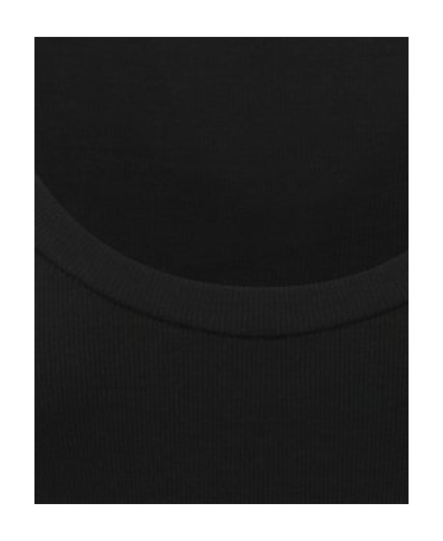 Brunello Cucinelli Black Round-necked Vest In Black