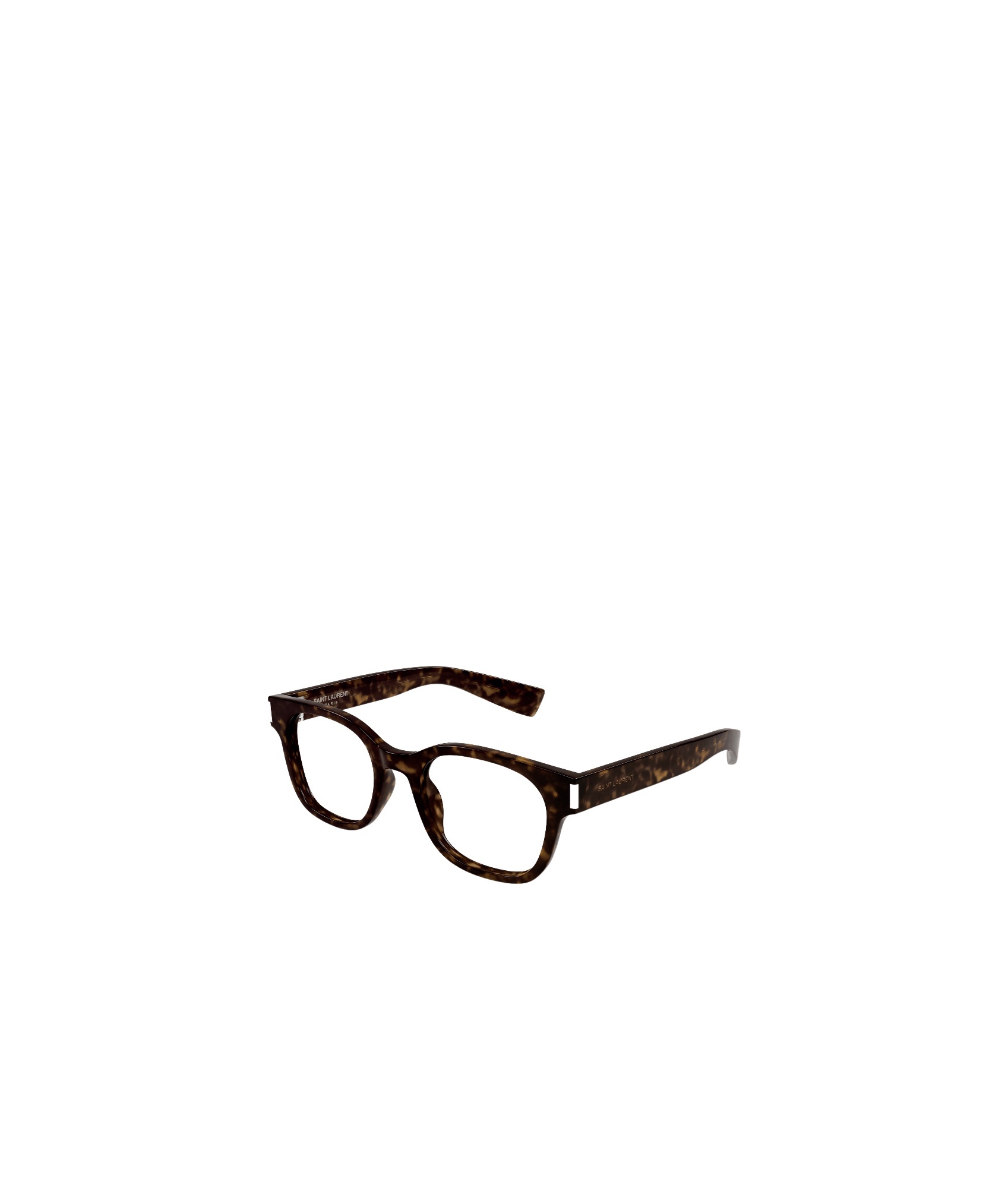 Saint Laurent Logo Flat Mirror In Black