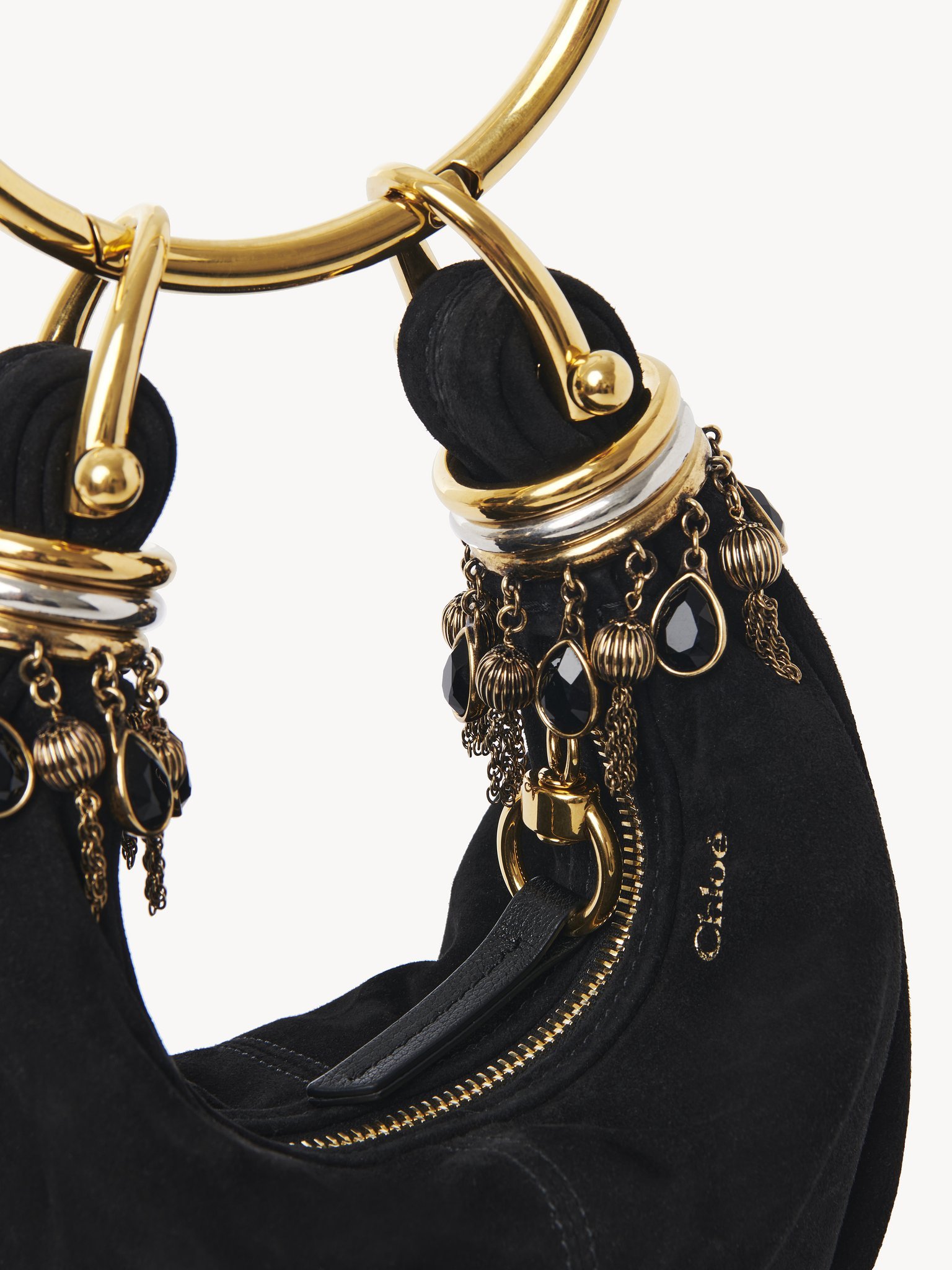 Chloé Mini Beaded Bracelet Hobo Bag