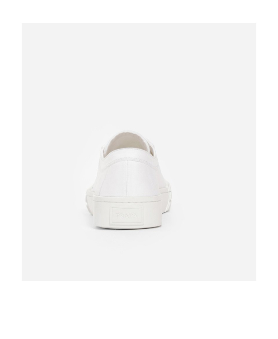 Prada Wheel Low-top Sneakers In White