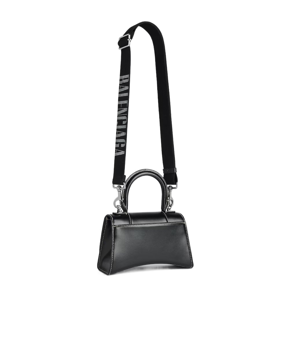 Balenciaga Men's Editor Strap In Black/white In Black/white