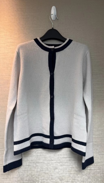 Max Mara Long-sleeved Sweater In Gray