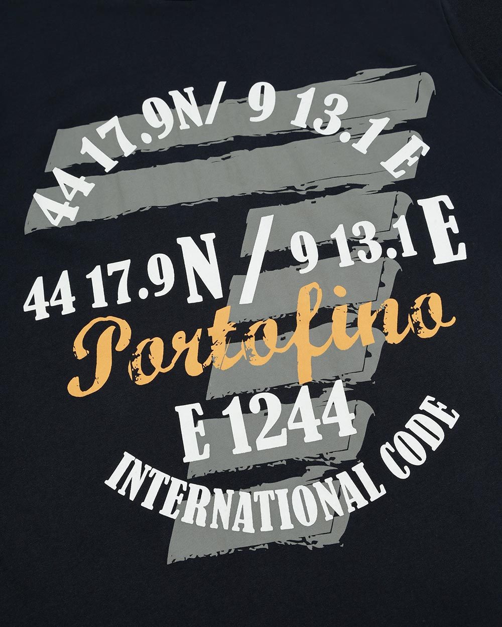 EA7 LOGO T-SHIRT WITH ROUND NECK