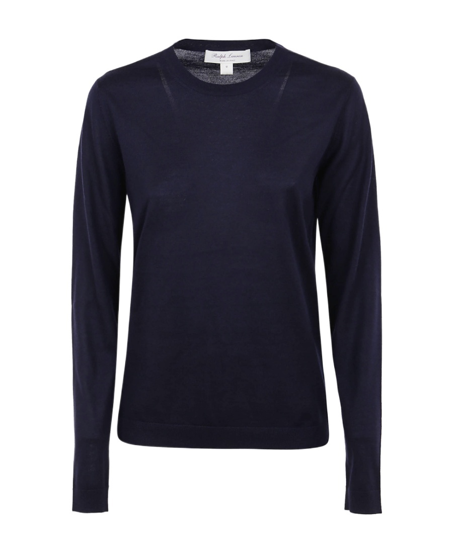 Polo Ralph Lauren Round-neck Knit Jumper In Black