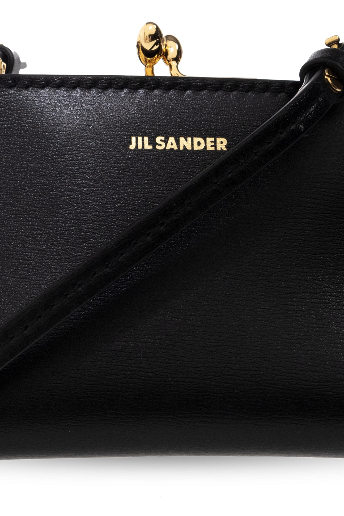 Jil Sander Black Goji Pouch In Black