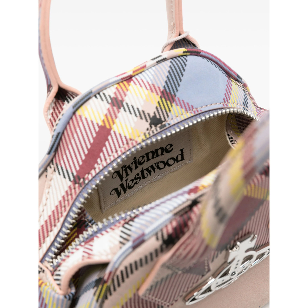 Vivienne Westwood Mini Yasmine Tote Bag In Pink