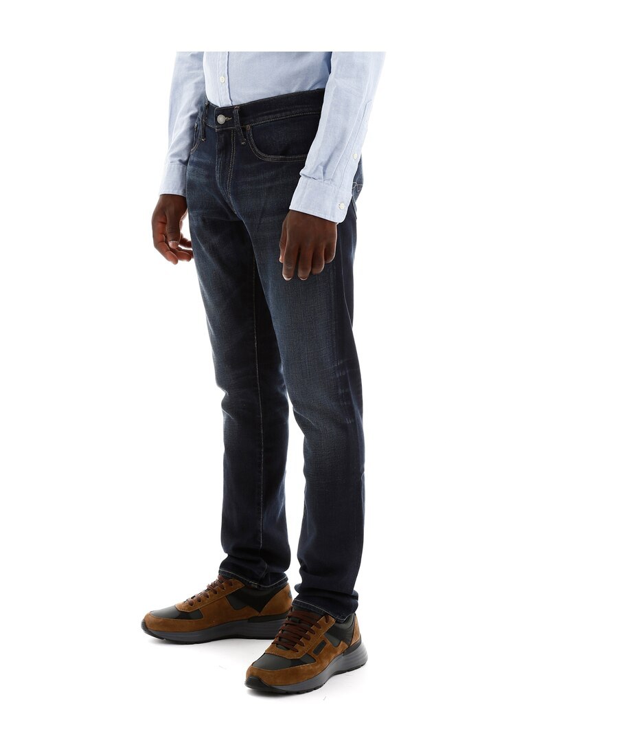 POLO RALPH LAUREN POLO RALPH LAUREN SULLIVAN LOGO PATCH SLIM-FIT JEANS