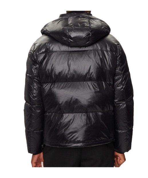 ARMANI EXCHANGE LONG-SLEEVED DOWN JACKET 